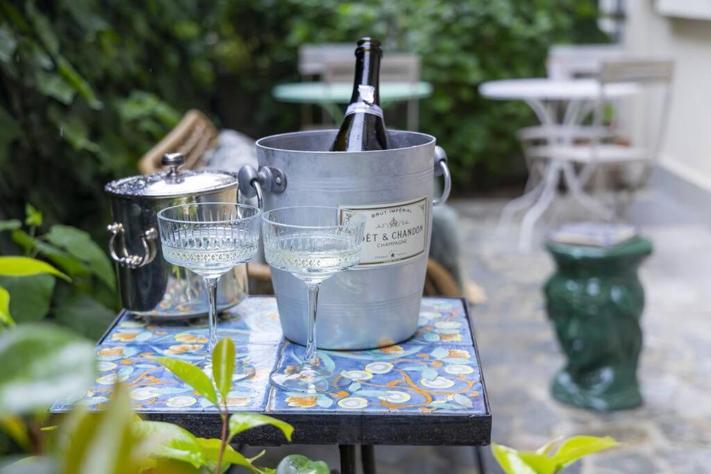 Luxury Bohemian Suite With Private Garden In Milánó Kültér fotó